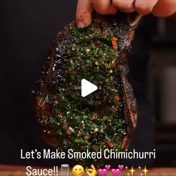 Smoked Chimichurri