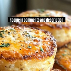 Cheesy Herb Mashed Potato Puffs