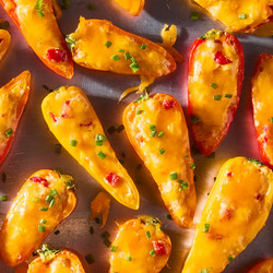 Pimento Cheese-stuffed Mini Peppers