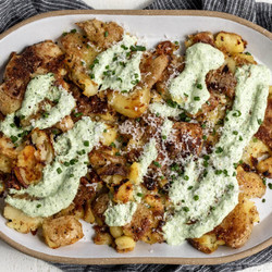Sour Cream And Onion Crispy Potatoes