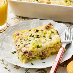 Ham And Cheese Breakfast Casserole