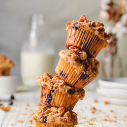 Blueberry Cardamom Muffins