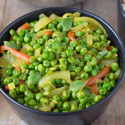 Indian Spiced Peas