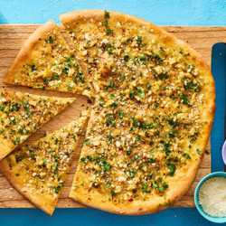 Clam Pizza With Red Pepper Flakes &amp; Fresh Parsley