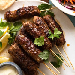 Lamb Koftas With Yoghurt Dressing
