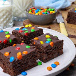 Sourdough Cosmic Brownies