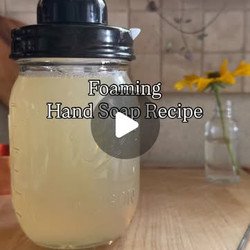 Foaming Hand Soap Recipe