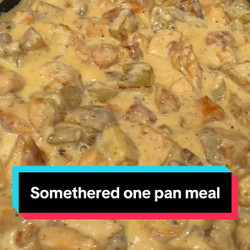 One Pan Smothered Chicken And Potatoes