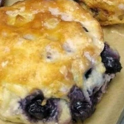 Sweet Blueberry Biscuits