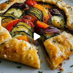 Mediterranean Vegetable Galette