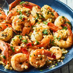 Simple Garlic Shrimp