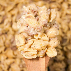 Ground Beef Alfredo