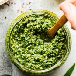 Vegan Wild Garlic Pesto