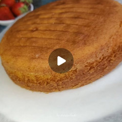 Incredibly Soft Vanilla Sponge Cake