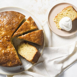 Greek Apple Cake With Honey And Cinnamon (milopita)