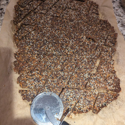 Keto Flaxseed Crackers