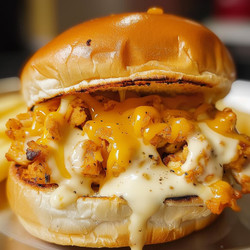 Cajun Chicken Sloppy Joes