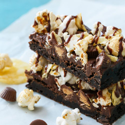 Loaded Junk Food Brownies