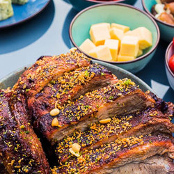 Pork Belly Ribs With Fruitesse Bbq Sauce