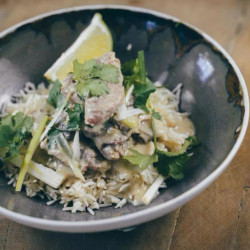 Thai Turkey With Lime And Coconut