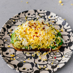Grated Egg Toast