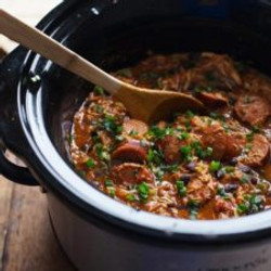 Slow Cooker Creole Chicken And Sausage