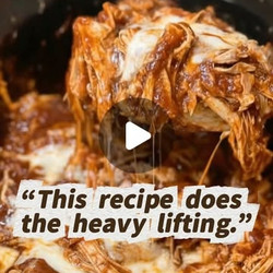 Crockpot Chicken Enchilada Casserole