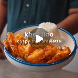 Crispy Thai Omelette (khai Jiao)