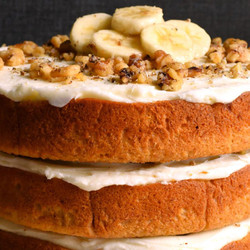 Sour Cream Banana Cake