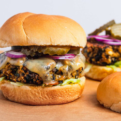 Really Awesome Black Bean Burgers Recipe