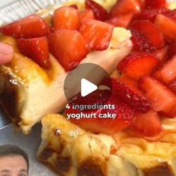 4-ingredient Yogurt Cake
