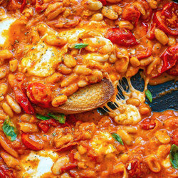 Pizza Beans (healthy Comfort Food Dinner)
