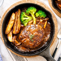 Japanese Stewed Hamburger Steak (nikomi Hambagu)