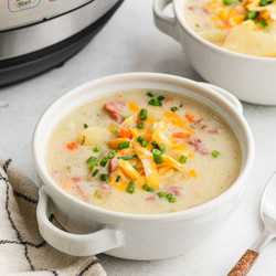 Instant Pot Ham And Potato Soup