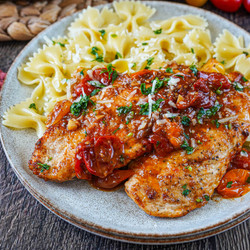 One-pan Chicken With Cherry Tomatoes