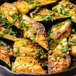 Melting Zucchini side vego