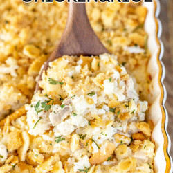 Million Dollar Chicken &amp; Rice Casserole