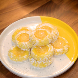 Lemon Crinkle Cookies Recipe By Tasty