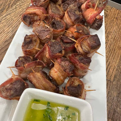Bacon Wrapped Steak Bites