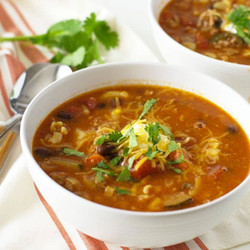 Ground Pork Chili Macaroni Soup