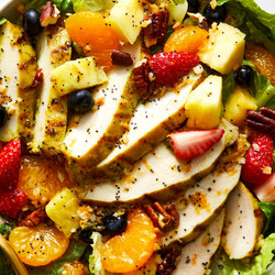Copycat Panera Bread Strawberry Poppyseed Salad