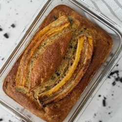 Avena Horneada Estilo Banana Bread En Airfryer