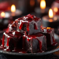 Halloween Dracula’s Dark Cherry Fudge