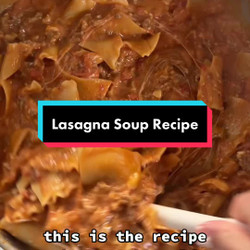 Lasagna Soup