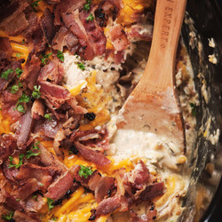 Slow Cooker Crack Chicken (cheesy Ranch Chicken)
