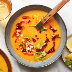 Miso–butternut Squash Soup