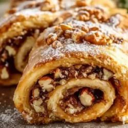 Italian Nut Roll Cookie