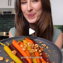 Honey Rosemary Braised Carrots