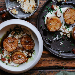 Vegan Coquilles In Knoflookboter