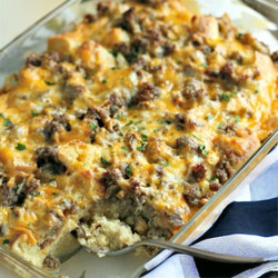 Overnight Breakfast Casserole